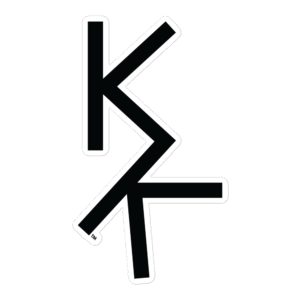 Vinyl Sticker "Crazy KLK™ Brand"
