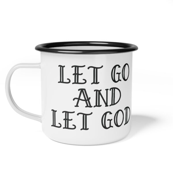 Camping Mug "Let Go And Let God"