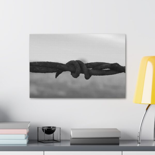 Stretched Canvas "Barbwire" - Image 7