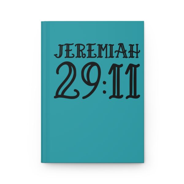 Hardcover Journal "Jeremiah 29:11" (Turquoise)
