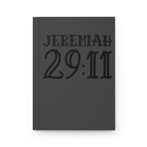 Hardcover Journal "Jeremiah 29:11" (Grey)