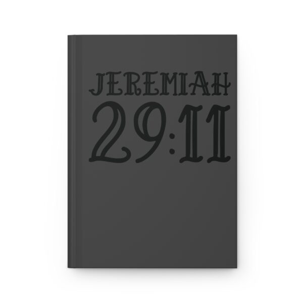 Hardcover Journal "Jeremiah 29:11" (Grey)