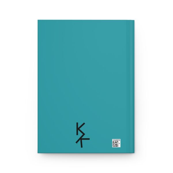 Hardcover Journal "Resist The Devil And He Will Flee From You James 4:7" (Turquoise) - Image 2
