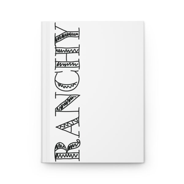 Hardcover Journal "Ranchy" (White)