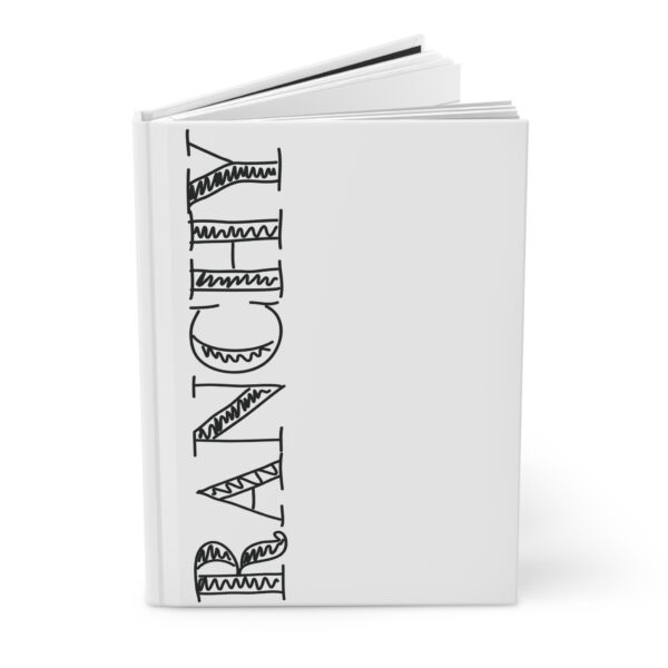 Hardcover Journal "Ranchy" (White) - Image 3