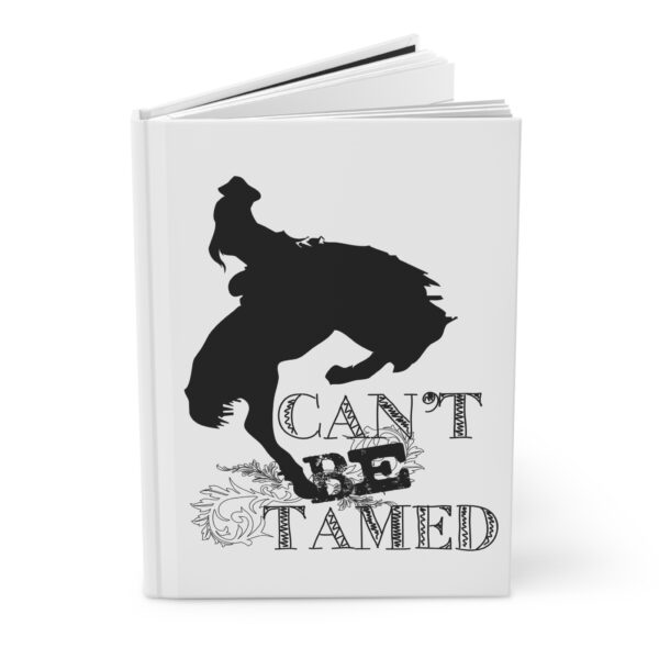 Hardcover Journal "Can't Be Tamed" (White) - Image 3