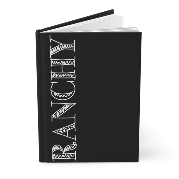 Hardcover Journal "Ranchy" (Black) - Image 3