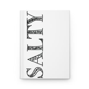 Hardcover Journal "Salty" (White)