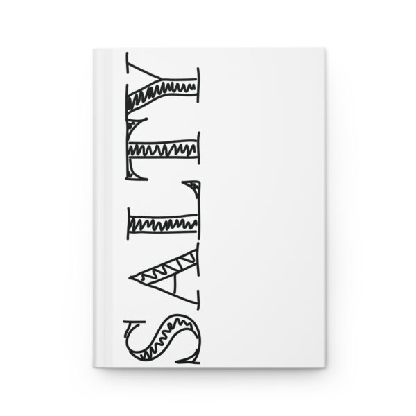 Hardcover Journal "Salty" (White)