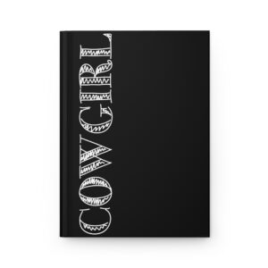 Hardcover Journal "Cowgirl" (Black)