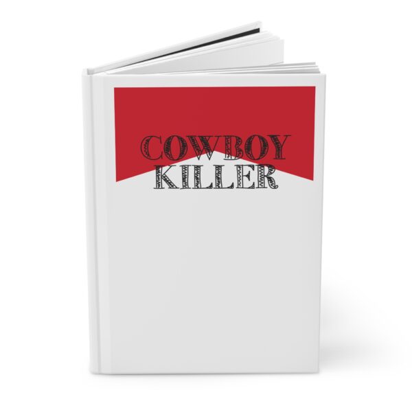Hardcover Journal "Cowboy Killer" (White) - Image 3