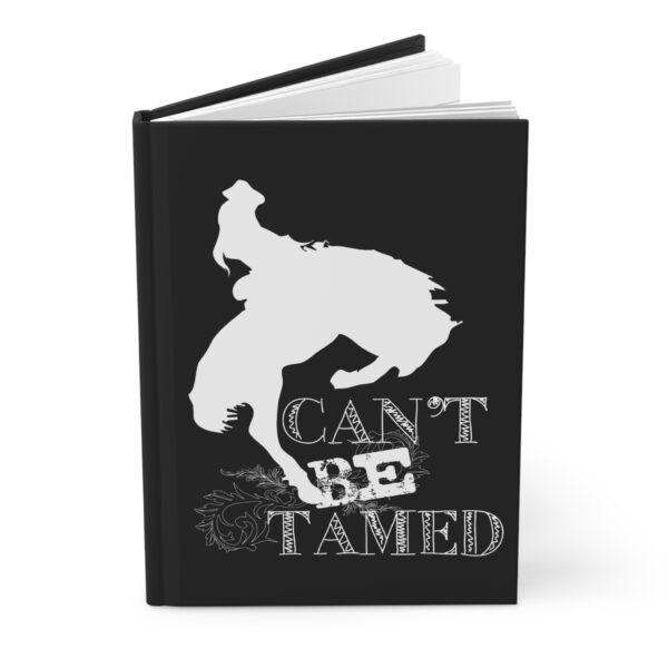 Hardcover Journal "Can't Be Tamed" (Black) - Image 3