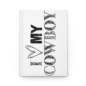 Hardcover Journal "I 🖤 My Cowboy" (White)