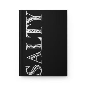 Hardcover Journal "Salty" (Black)